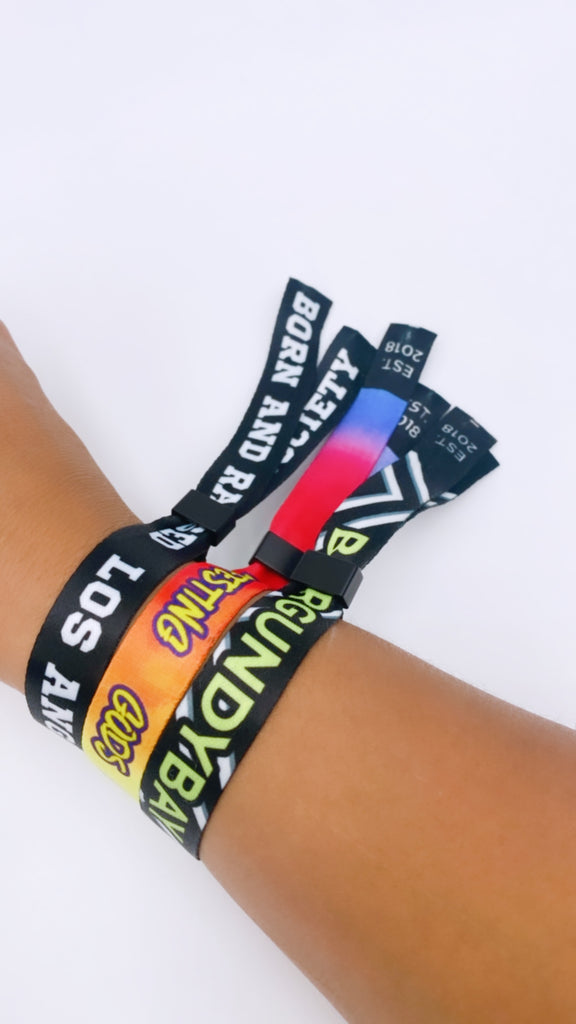 Festival “VIBE” Wristbands